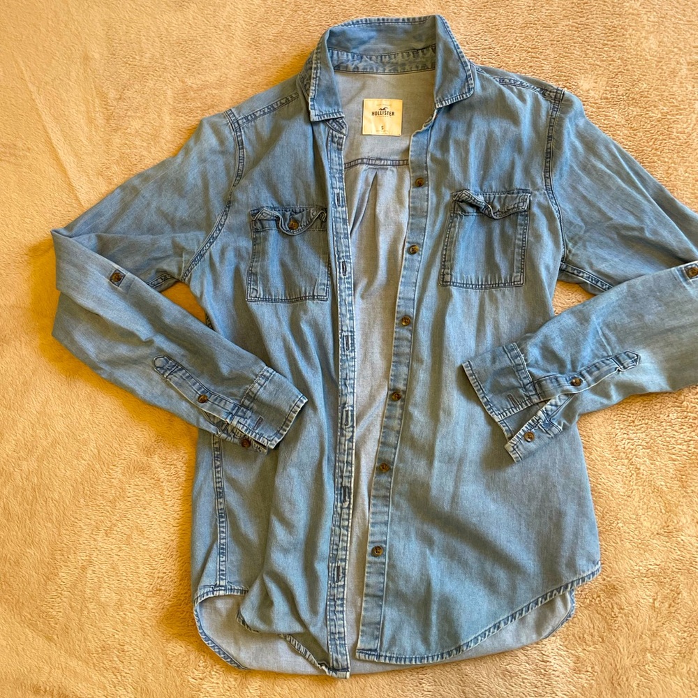 HOLLISTER Denim shirt size S
